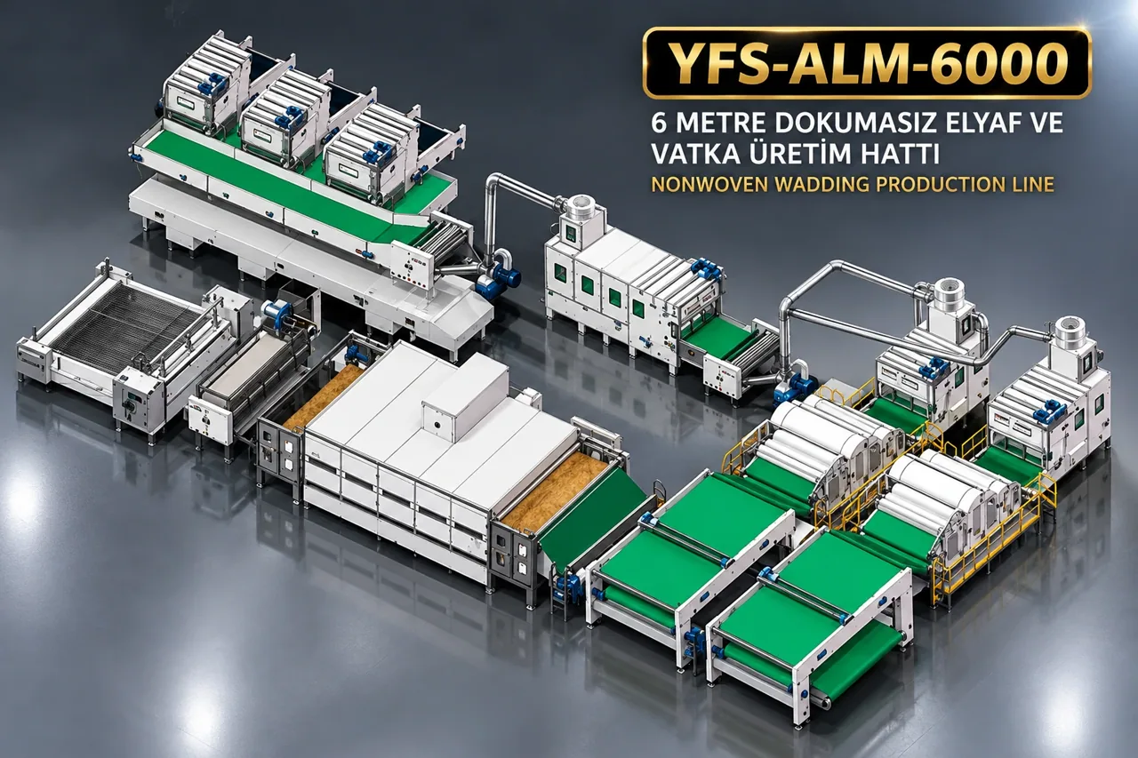 YAFES ALEMİN MAKİNA YFS-ALM-6000 · Bilder der Produktionslinie